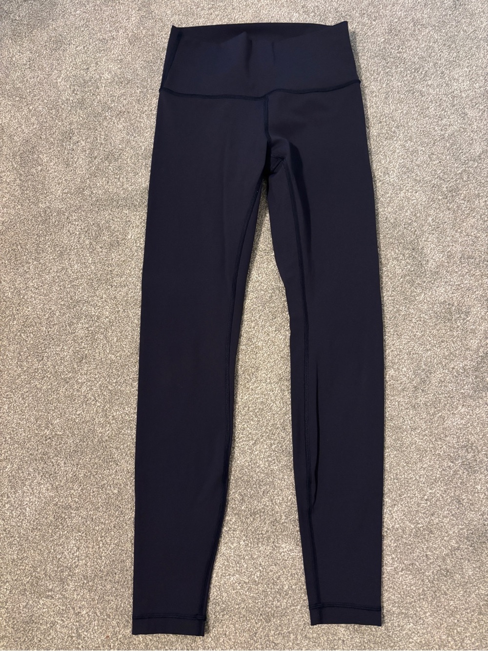 lululemon athletica navy wunder train Leggings